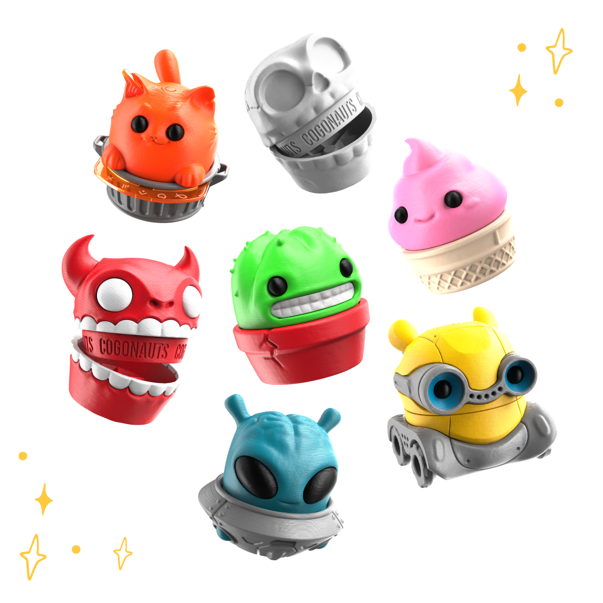 Combo Coleccion Cogonauts