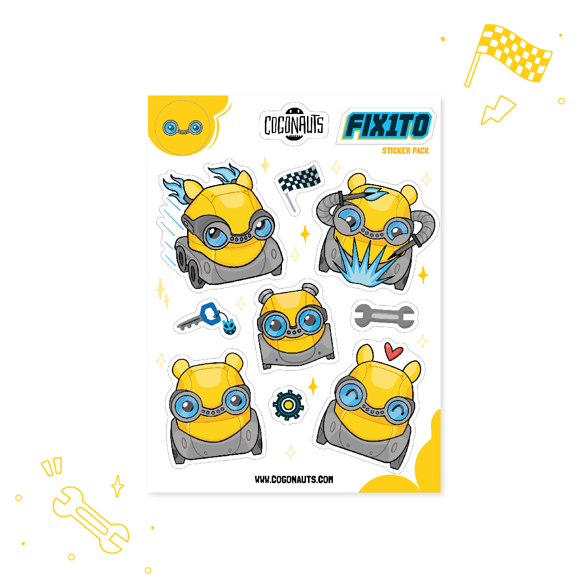 Plancha de Stickers